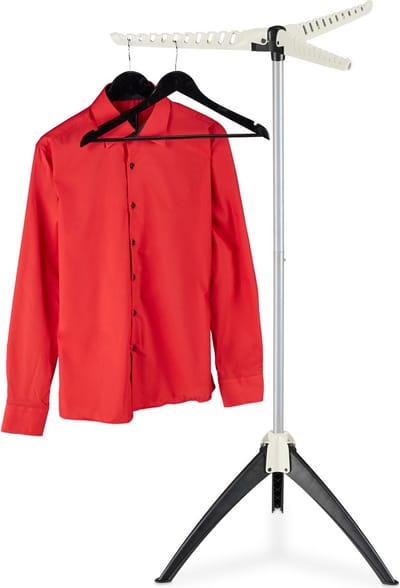 droogrek kledinghangers - voor 33 hangers - inklapbaar - droogtoren