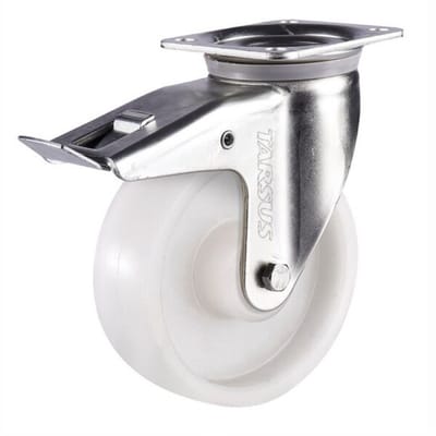 Zwenkwiel met rem 80 mm 80 kg PP nylon - TARSUS