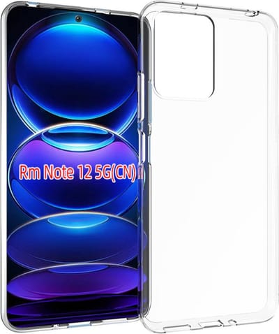 MobyDefend Hoesje - Geschikt voor Xiaomi Redmi Note 12 5G - Transparante TPU Backcover - Volledig Doorzichtig