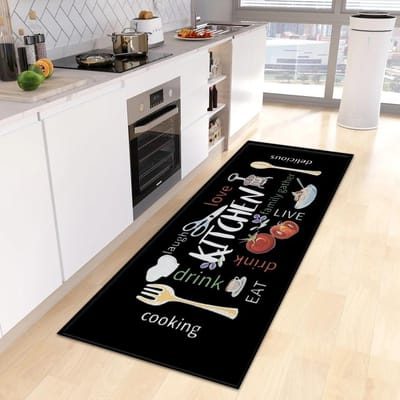 Keukenmat Entree Deurmat Woonkamer Huis Badkamer Balkon Decor Tapijt Slaapkamer Vloer Hal Antislip Voetkleed 50x80cm
