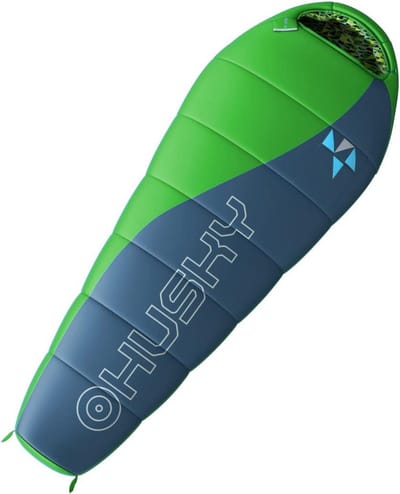 Kinder Slaapzak - Kampeerzak Mummie - Buiten Slapen - Comfort Zone -10 - 170 cm - Blauw