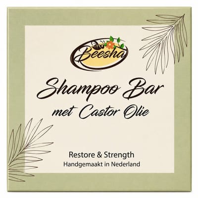 Beesha - Shampoo Bar Restore & Strength - Vegan - Sulfaatvrij - Parabeenvrij - CG Proof