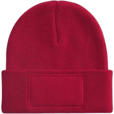 Kids Original Patch Beanie - Black - 3-8 YRS