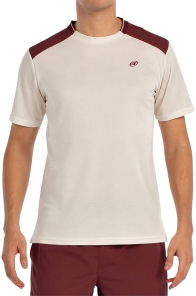 Bullpadel Acrux T-shirt Heren Wit – Padel Sportshirt