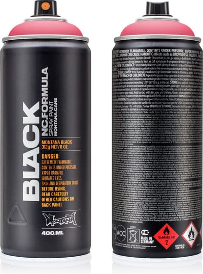 Montana BLACK 3320 Lollipop spuitbus 400ml