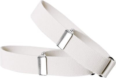 Sorprese - Mouwophouders - Elastisch - Per Paar - 2 Stuks - Mouwophouders Dames Heren - Wit