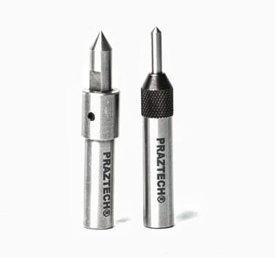 Set van 2 Spring Center Tap Guide Tools voor Nauwkeurig Tappen
