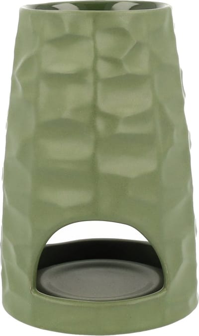 Scentchips® Pion Gebeiteld - Waxbrander - Geurbrander - Oliebrander - Wax Melts Brander - Aromabrander - Ook Geschikt Voor Essentiële Oliën - Geurolie - Waxmelts - Zwart