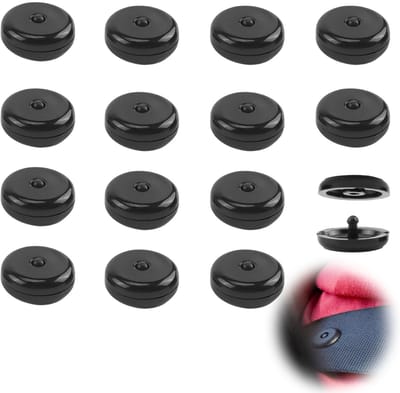 15 stuks universele autogordel stopper met clip - gordelhouder antislip voor auto truck SUV - veiligheid autogordel accessoires zwart