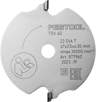 Festool DIA 47x2,5x6,35 T2 Voorritszaagblad - 577962