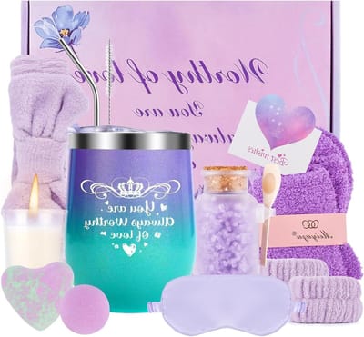 Cadeauset Vrouwen - Verwenpakket Luxe - Ontspanning Thuis - 11 Delige Set - 350 ml Beker - Niet gespecificeerd