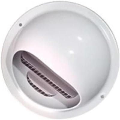 Ventilatie Cover - Wandrooster - Luchtstroom Reguleren - Regendicht Ontwerp - 3 tot 12 Inch - Zilver