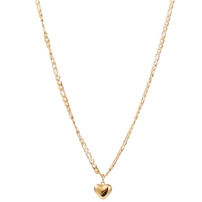 Go Dutch Label Collier schakel hartje goud N2710-2