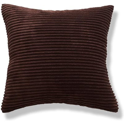 Nordic Kussenhoezen Superzachte Gestreepte Fluwelen Corduroy Decoratieve Kussenhoes Voor Bank 45x45cm Decoratieve Kussensloop 450mm*450mm