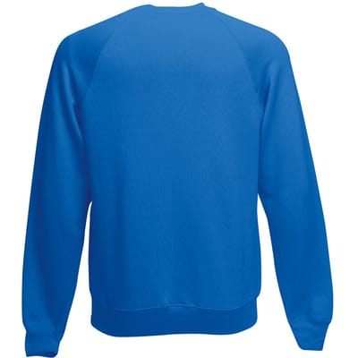 Fruit Of The Loom Kinderen Unisex Raglan mouwen Sweatshirt (Royaal Blauw)
