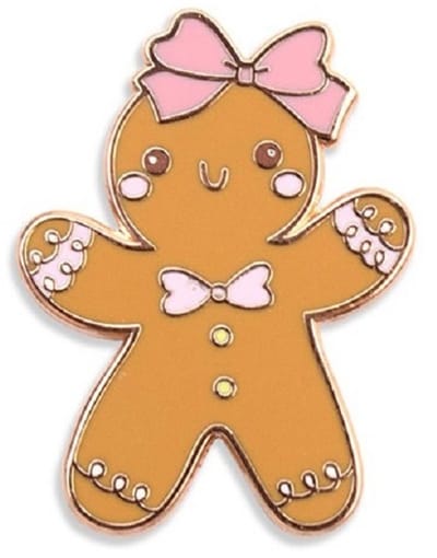 Naaldenhouder - Naaldmagneet - Needleminder Gingerbread Girl - Peperkoek meisje - letistitch