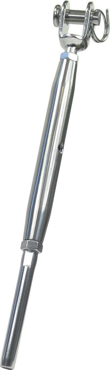 Wantspanner met gaffel en draadterminal, M16/8mm