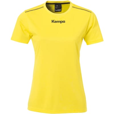 T-shirt Korte Mouw Kempa T-shirt Poly Jaune