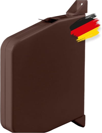 Rolluik riemwikkelaar - Opbouw wikkelaar - Rolluiken bedienen - Inrijgautomaat - 14mm riem - Bruin