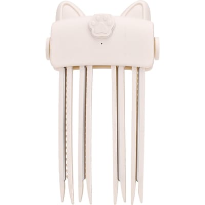 Clip Volume Cheveux 2 Réglages de Température Arrêt Automatique 3 Minutes Clip Rehausseur de Racine en Forme d'Oreille de Chat pour Coiffage beige