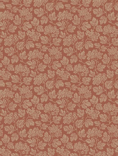 Boråstapeter Vliesbehang 8081 - Anno II - Botanisch Rood - 53cm x 10.05m