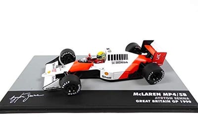 Ayrton Senna Wereldkampioen 1990 McLaren MP4/5B #27 Formule 1 Modelauto 1:43