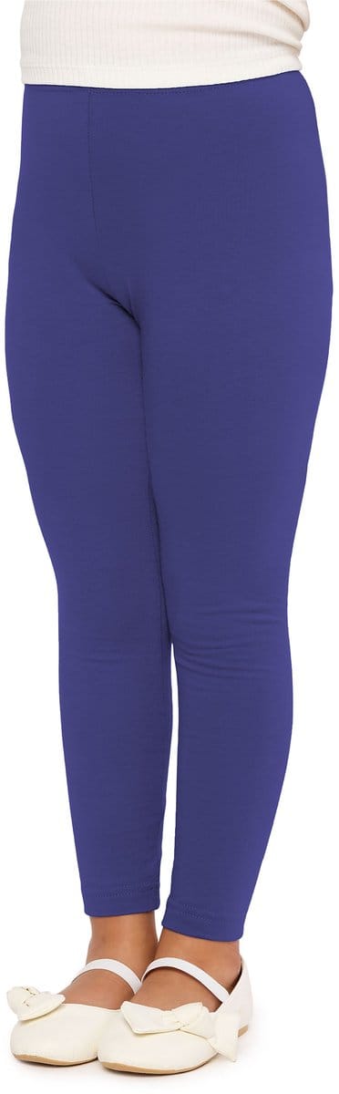 Merry Style Meisjes Leggings - Sport - Vrijetijdsbroek - Lang - Katoen – Sportbroek – Zwart – 110 - MS-MS10-225-LE-new