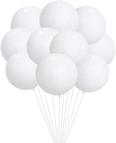Dailygoods- Latex Ballonnen 24" - 10 Stuks - Biologisch Afbreekbaar - Herbruikbaar - Zwaar Dik Latex - Perfect voor Feestdecoratie - Feestballonnen