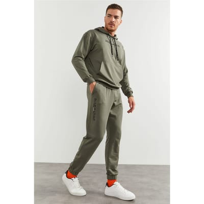 Oversized Hooded Sweatshirt en Broek Set