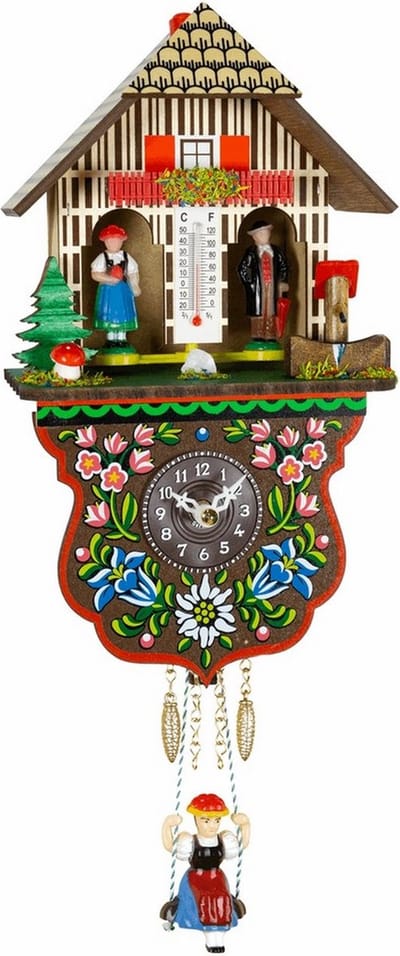 Trenkle - 801_SQ - Wandklok - kwarts - Miniatur-Uhr