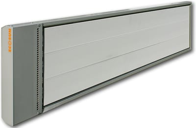 Ecosun Infrarood Heater S+ 3000 watt - voor industriële toepassing - bedrijfshal verwarming - hoge temperatuur infrarood verwarming - anti corrosie