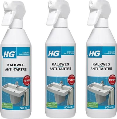 HG Kalkweg Schuimspray 3-pack met KD spons