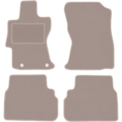 Beige veloursmatten voor: Subaru XV II SUV (2019-)