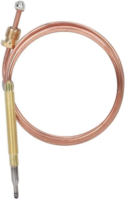 Universele Thermokoppel Vervangingssensor voor Gasfornuis, Haard, Kachel en Boiler - 35,4 inch