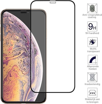 Screenprotector - 2 Stuks - Geschikt voor Apple iPhone 11 - Full Cover - Beschermglas - Gehard Glas - Tempered Glass - Screen Protector