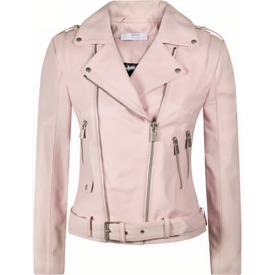 DNA Amsterdam Jack Depp Leather Baby Doll Maat: 34 | Leren Jassen Outlet | Dames | Roze