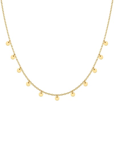 good.designs Ketting met elf munten