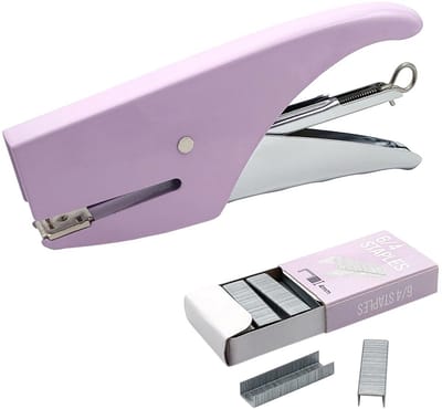 Stevige Handmatige Nietmachine van Staal met Antislip Grip voor Kantoor en School
