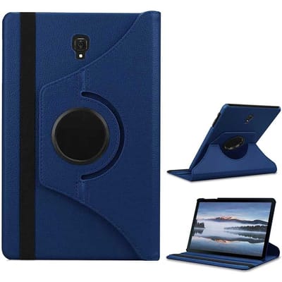 Coque Intelligente For Galaxy Tab S4 10.5 Étui à Rabat Pivotant à 360 Degrés Pour Samsung SM-T830 SM-T835 Coque Arrière Rigide Galaxy Tab S4 T835