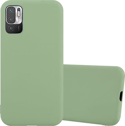 Cadorabo Hoesje geschikt voor Xiaomi RedMi NOTE 10 5G / POCO M3 PRO 5G in CANDY PASTEL GROEN - Beschermhoes gemaakt van flexibel TPU silicone Case Cover
