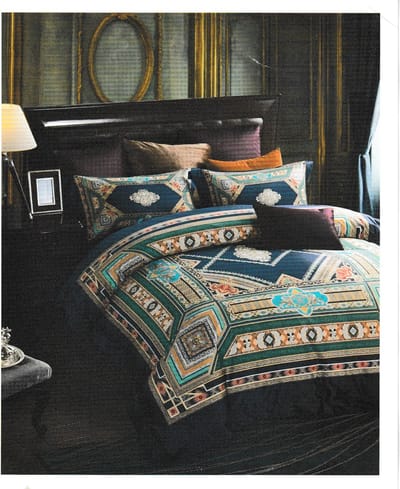Kerste Deal /gratis hoeslaken 100% Katoen Dekbedovertrek - Tweepersoons - 220 x 240 cm /240 x 200 cm/260 x 240 cm + 2 kussenslopen 48 x 74 cm /50 x 70 cm /50 x 80 cm / - Goud