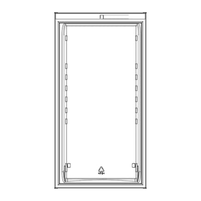 AEG Witte koelkastdeur - 538x1032mm 2256555018