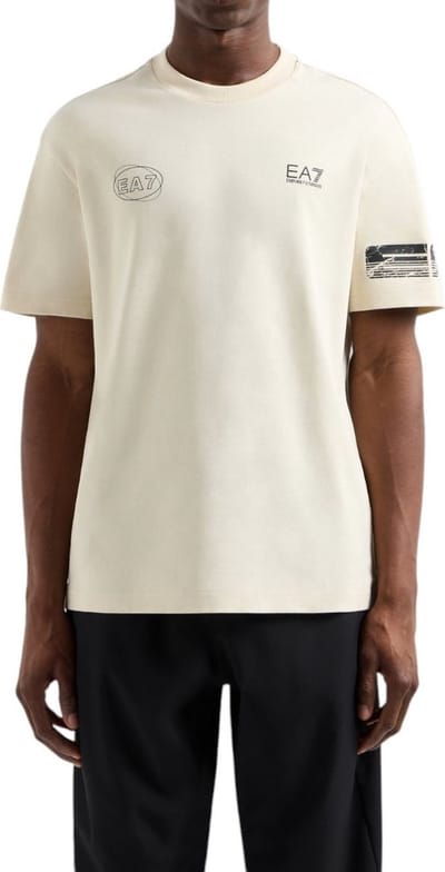 Short Sleeve Graphic Tee - Ivory T-Shirts