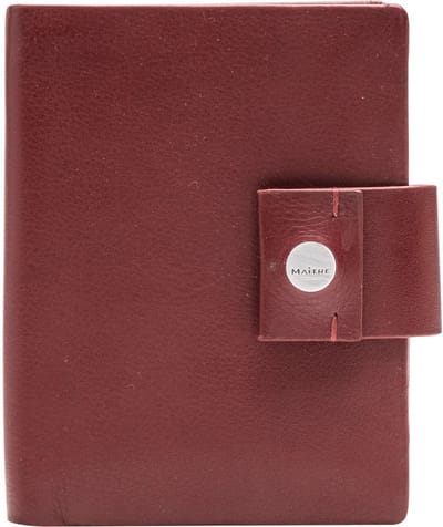 Maître Leren Portemonnee Henau Dawina Purse MV9F Red Rood