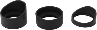 Zeynomax - Microscoop Oculair Covers - Zachte Rubber Oogbeschermers - 3 Stuks - 33mm Oogschelpen - Geschikt voor AmScope SW SM ZM