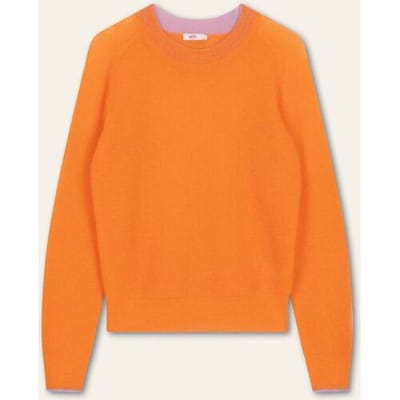 Oilily Koller Trui- maatXS Oranje Crush