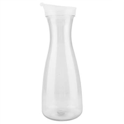 Dailygoods- Sapfles 1 liter - Duurzaam - Waterfles - Karaffen - Flip top deksel - Voor thuisgebruik