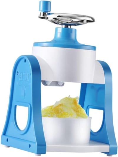 Handmatige Ijsvermaler - Ijscrusher Slush - Thuis Smoothies Maken - Verstelbare Fijne Structuur - 28.5 x 19.5 x 18.5 cm