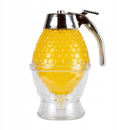 Bimberek - Honing- en Siroopdispenser - 0,25L - Kunststof - Elegant Design