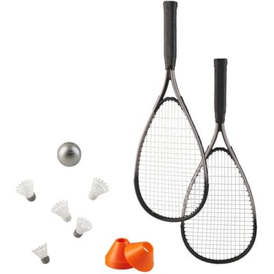 CRIVIT Speed badminton set (Zwart)